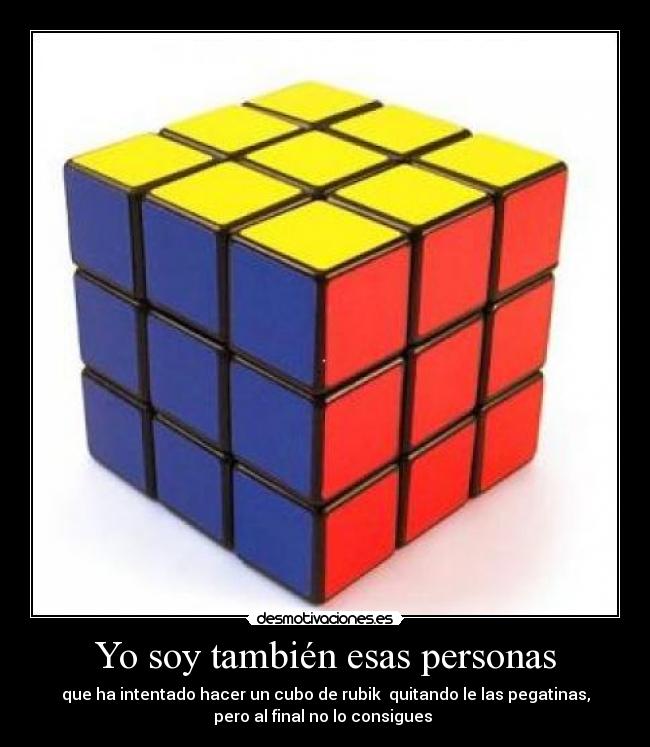 Yo soy también esas personas -