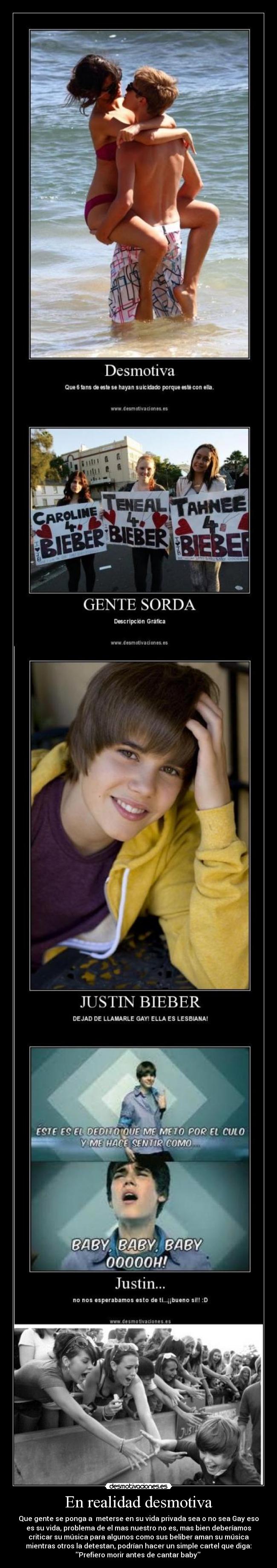 En realidad desmotiva -