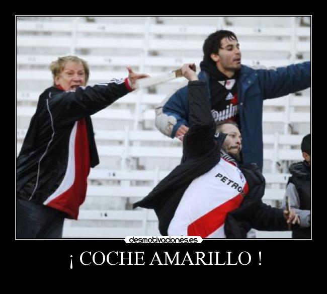 ¡ COCHE AMARILLO ! -