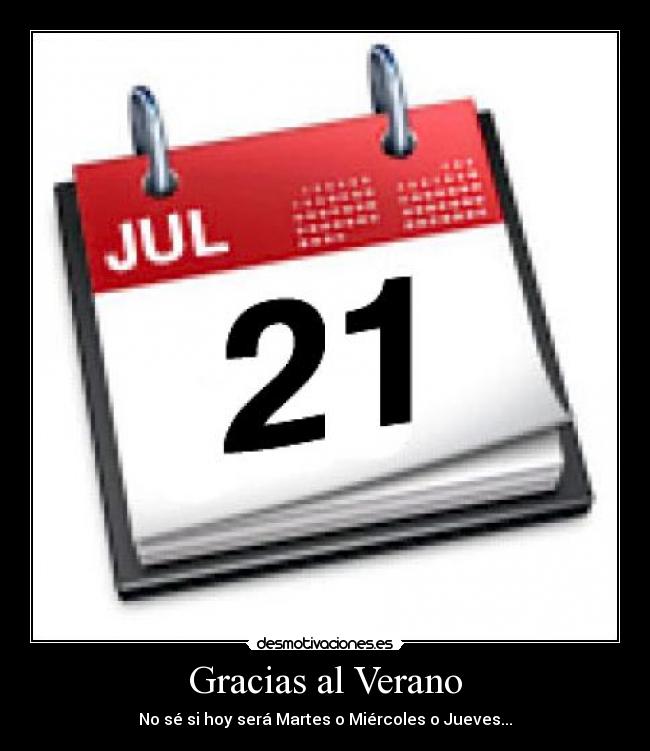 Gracias al Verano -