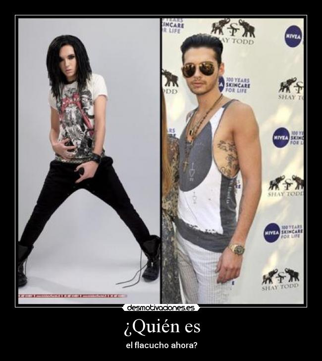 ¿Quién es - el flacucho ahora?