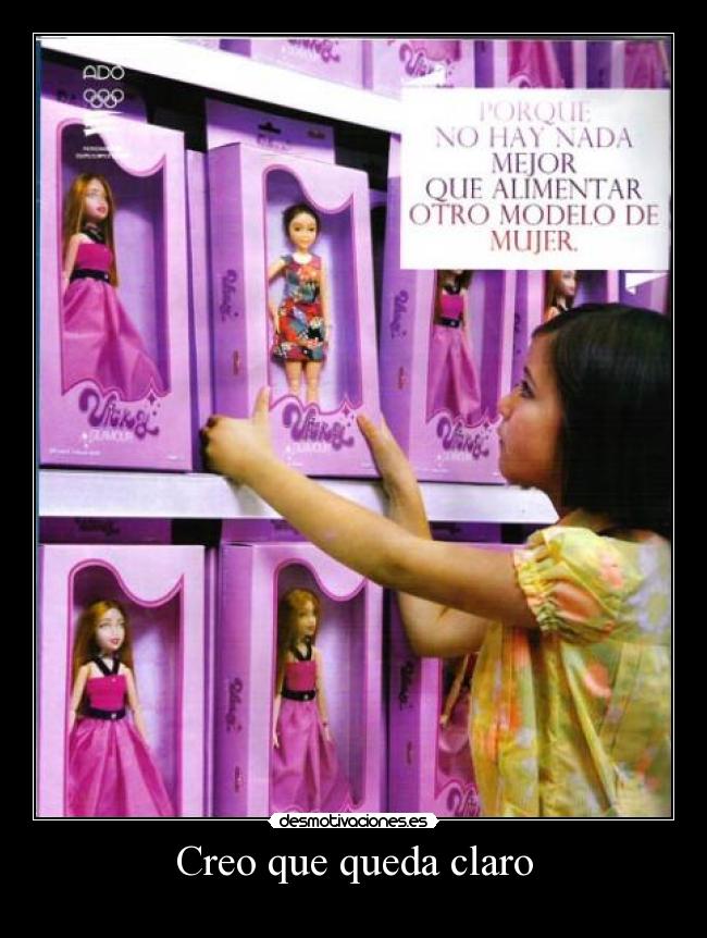 Creo que queda claro -