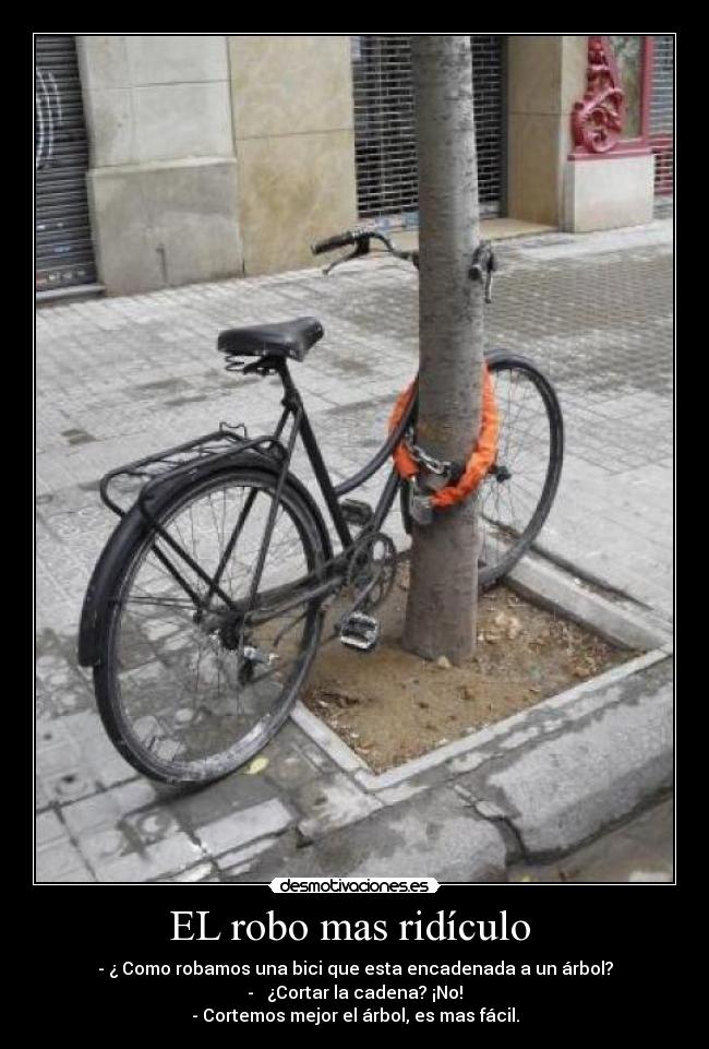 EL robo mas ridículo -