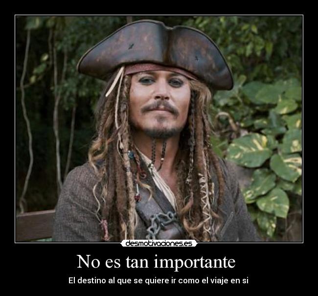 No es tan importante -