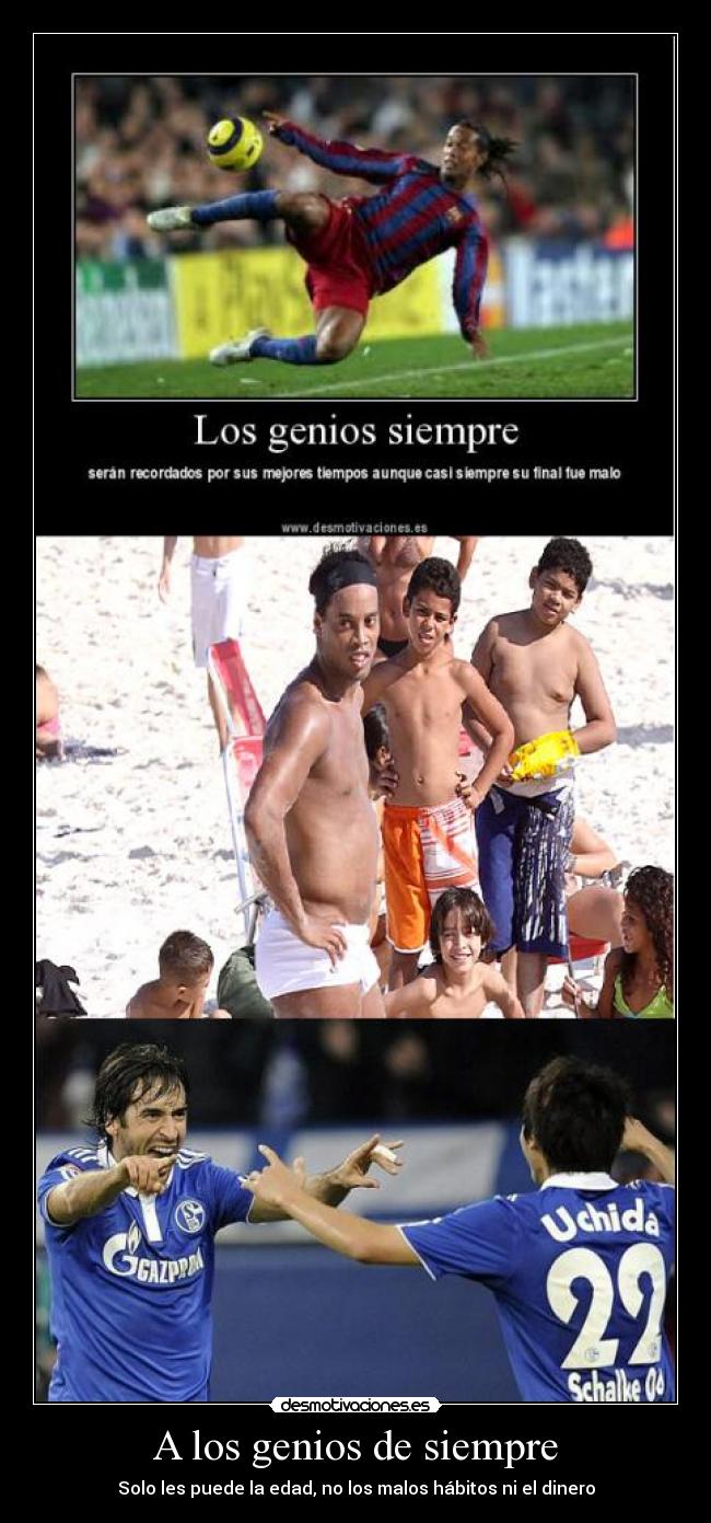 A los genios de siempre - 