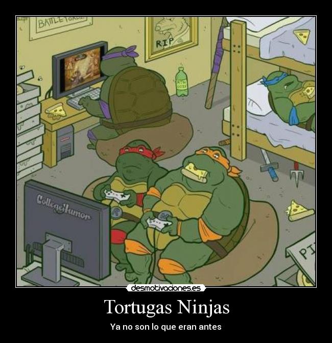 Tortugas Ninjas - Ya no son lo que eran antes