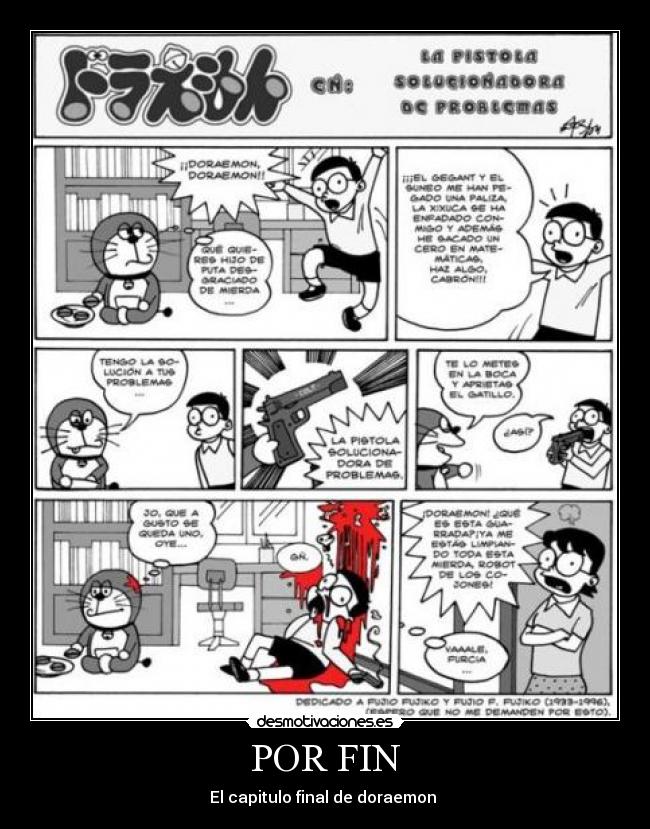 POR FIN - El capitulo final de doraemon