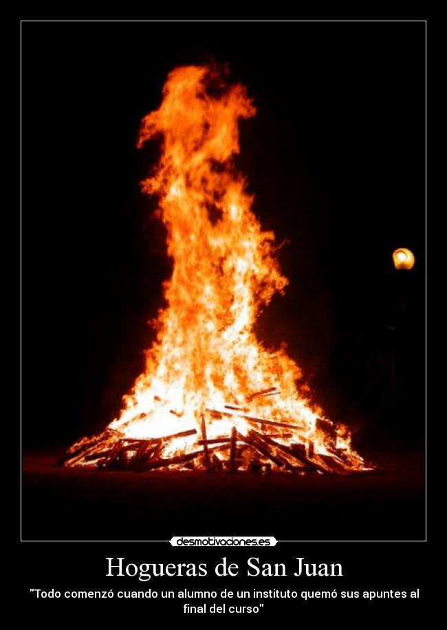 Hogueras de San Juan -