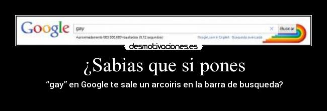 ¿Sabias que si pones - 