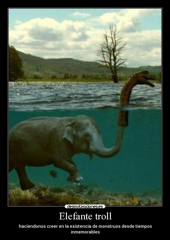 Elefante troll -