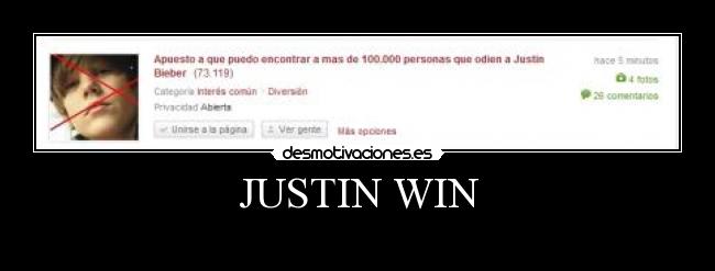 JUSTIN WIN - 