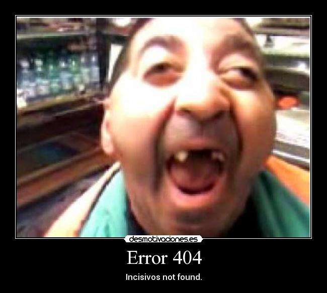 Error 404 -