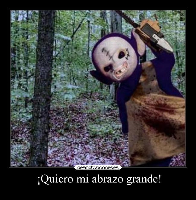 ¡Quiero mi abrazo grande! - 