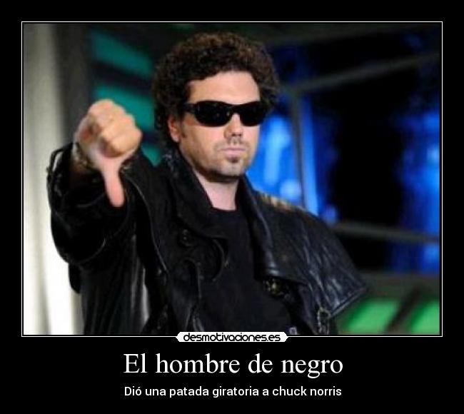 El hombre de negro -