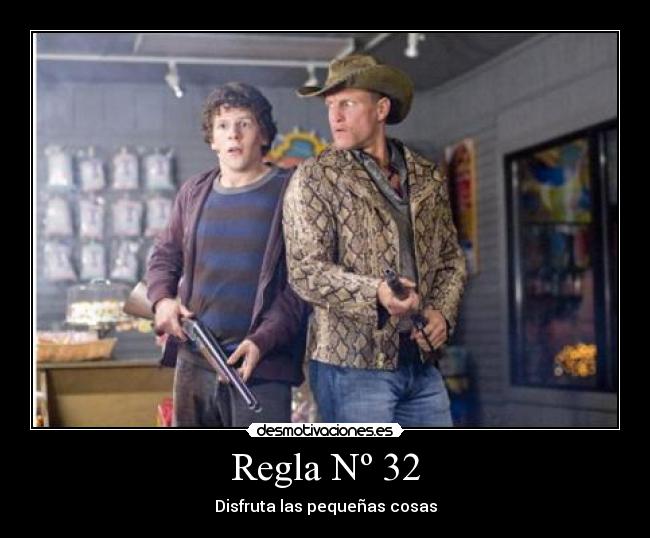 Regla Nº 32 - Disfruta las pequeñas cosas