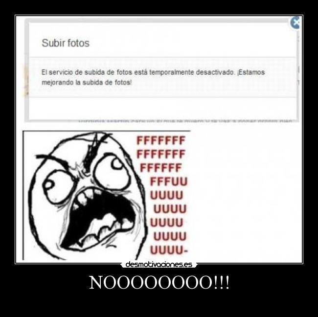 NOOOOOOOO!!! -