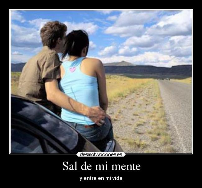 Sal de mi mente - 