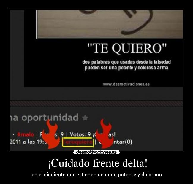 ¡Cuidado frente delta! - 