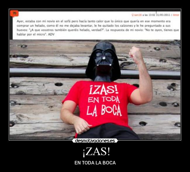 ¡ZAS! - EN TODA LA BOCA
