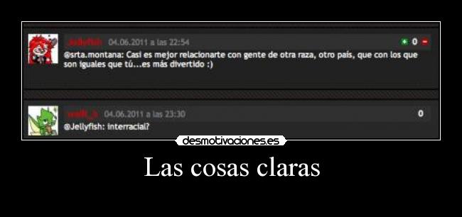 Las cosas claras - 