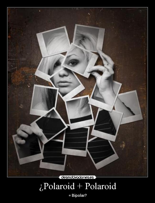 ¿Polaroid + Polaroid - = Bipolar?