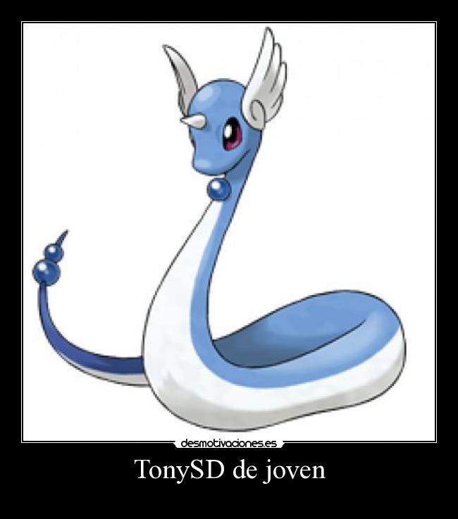 TonySD de joven -