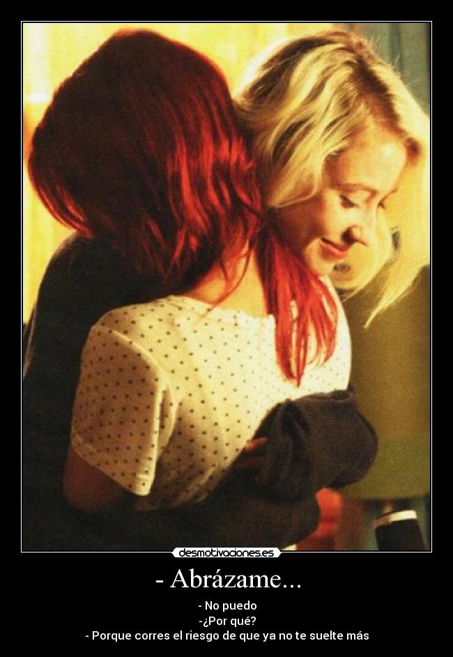 carteles abrazame desmotivaciones