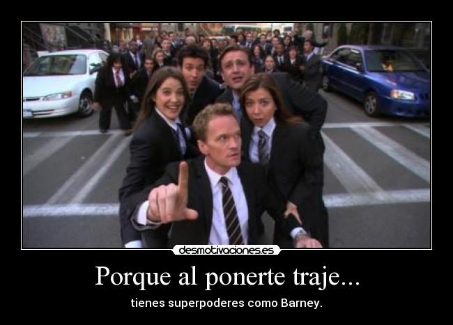 Porque al ponerte traje... - 