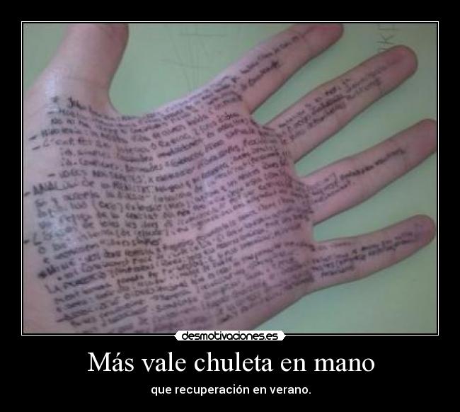 Más vale chuleta en mano - 