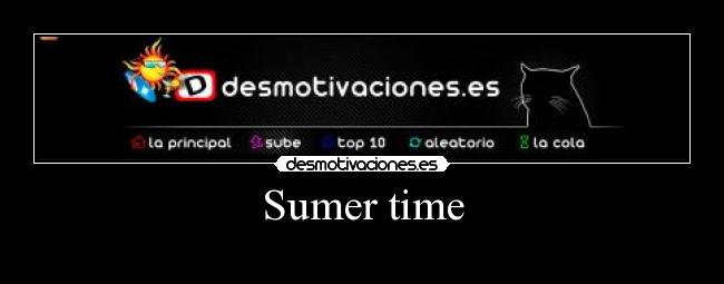 Sumer time -