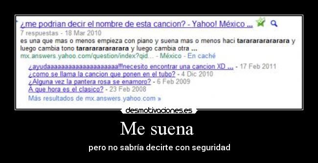 Me suena  - 