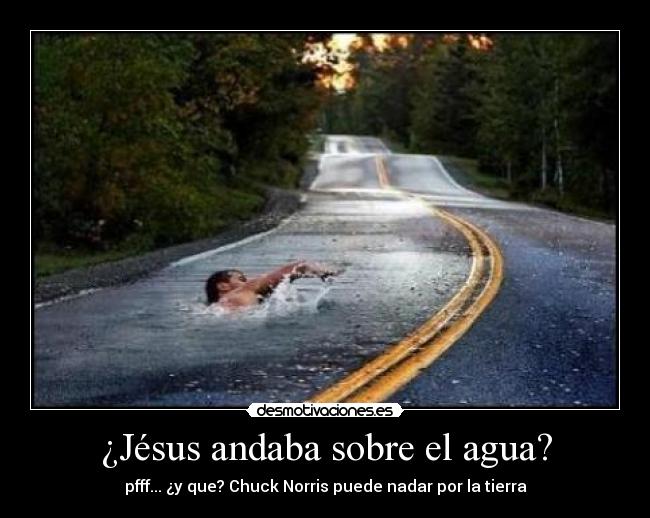 ¿Jésus andaba sobre el agua? - 