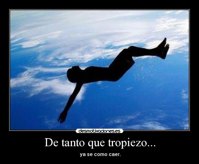 carteles caer desmotivaciones