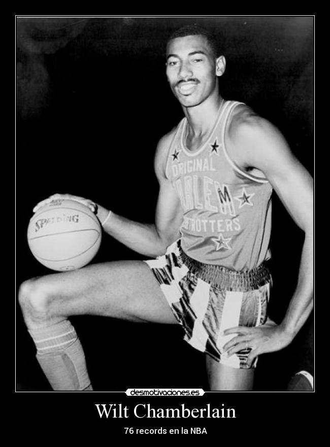 Wilt Chamberlain - 76 records en la NBA