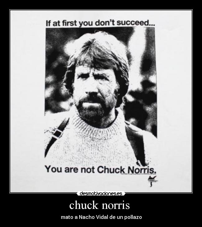 chuck norris -