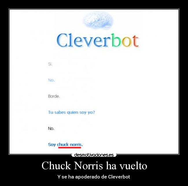 Chuck Norris ha vuelto -