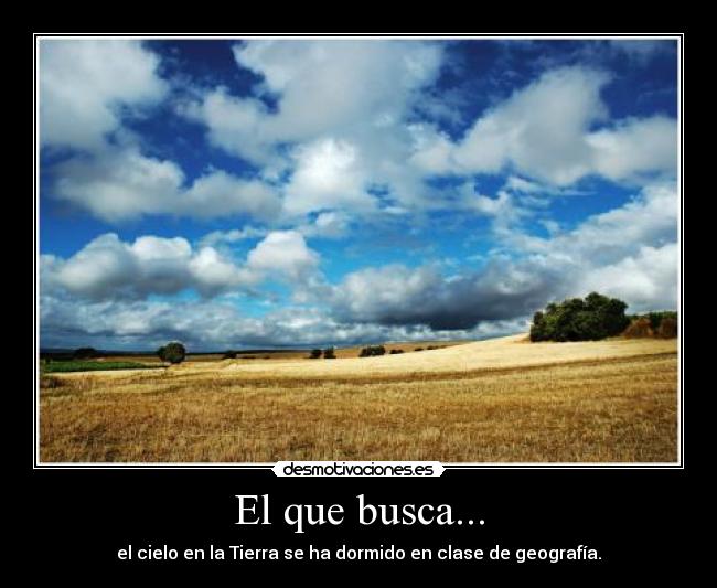 El que busca... - 