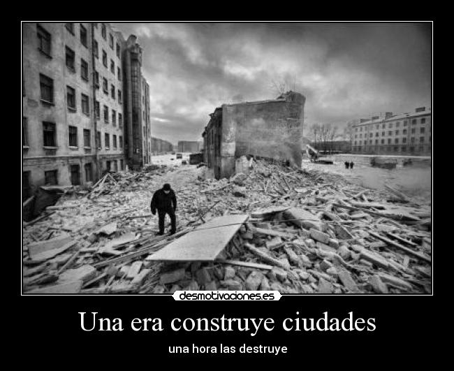 Una era construye ciudades -