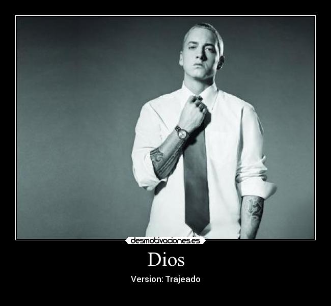 carteles dios eminem rap dios desmotivaciones