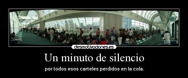 Un minuto de silencio - 