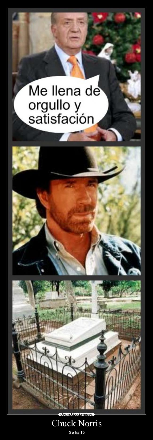 Chuck Norris - Se hartó