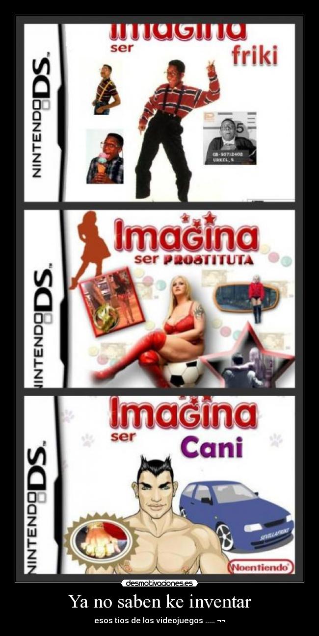 Ya no saben ke inventar -