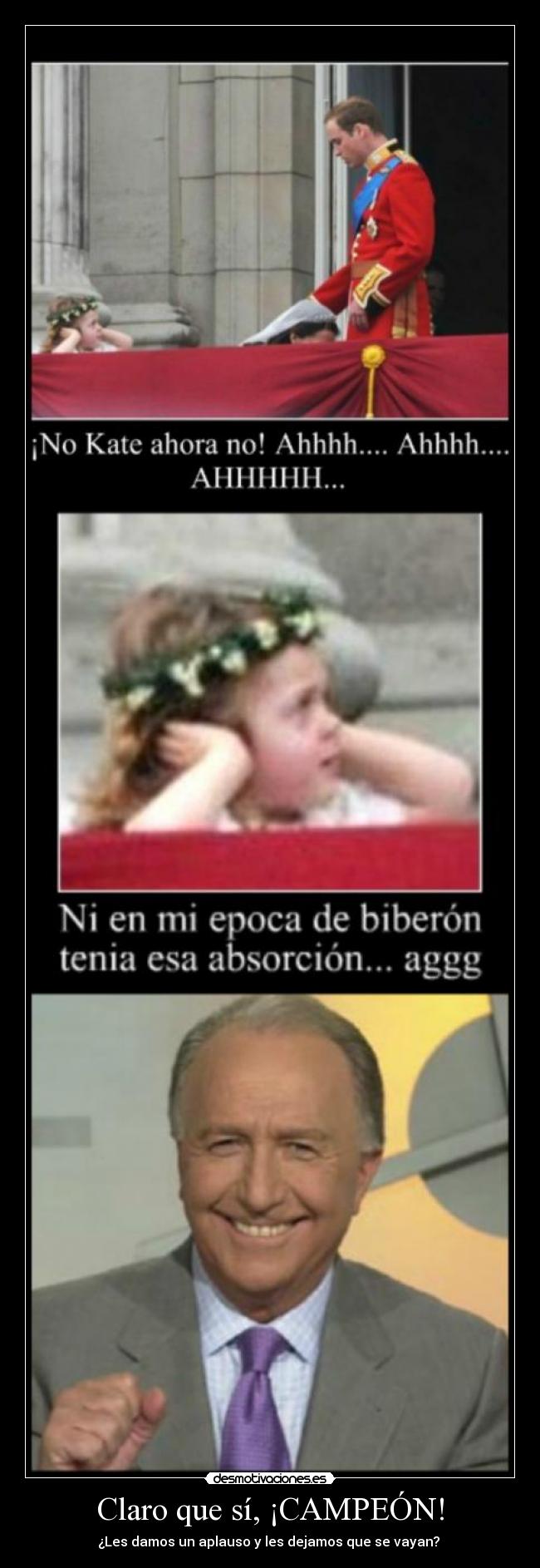 Claro que sí, ¡CAMPEÓN! -