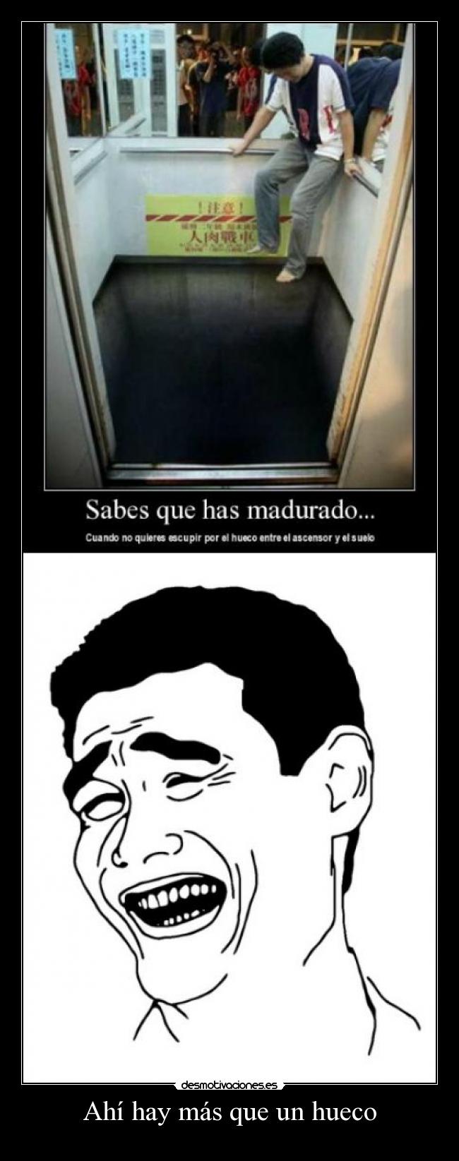 Ahí hay más que un hueco - 