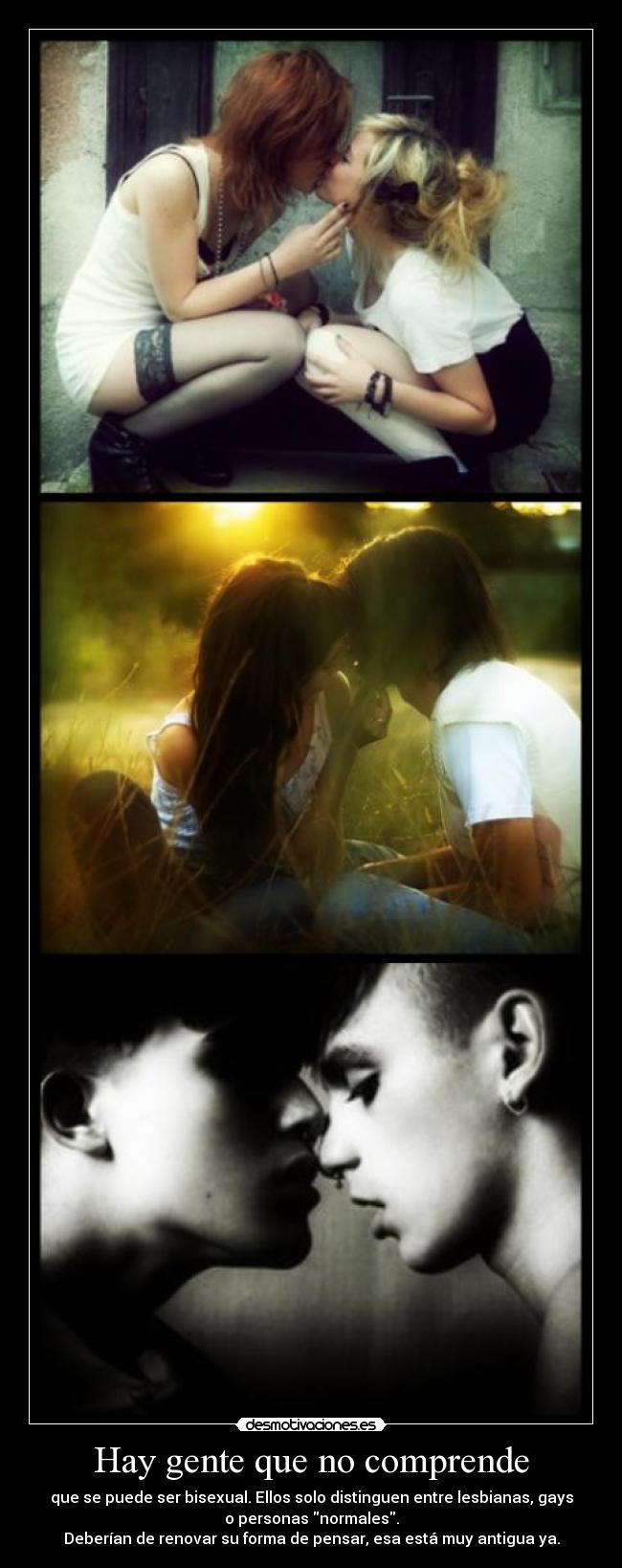 Hay gente que no comprende -