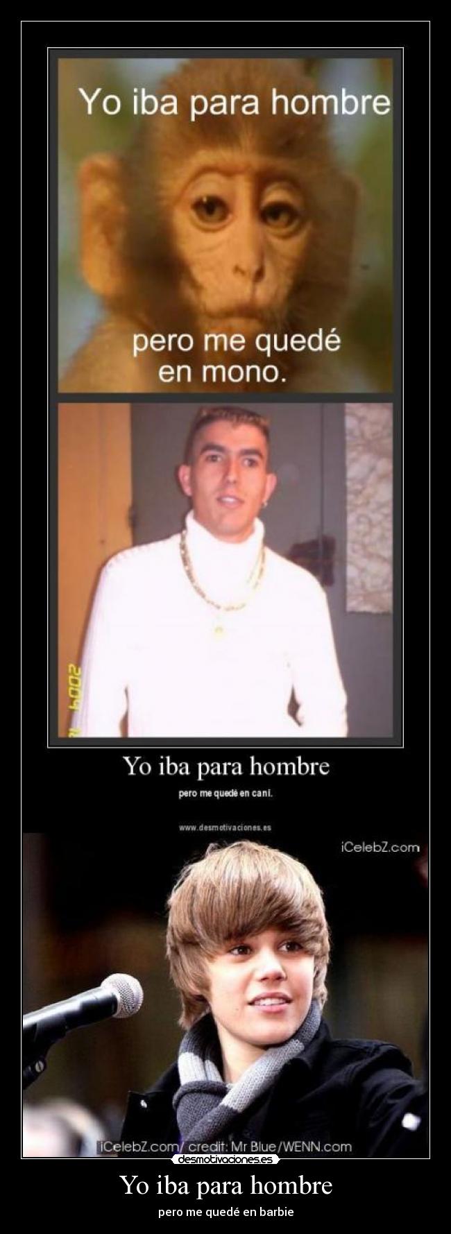 Yo iba para hombre -