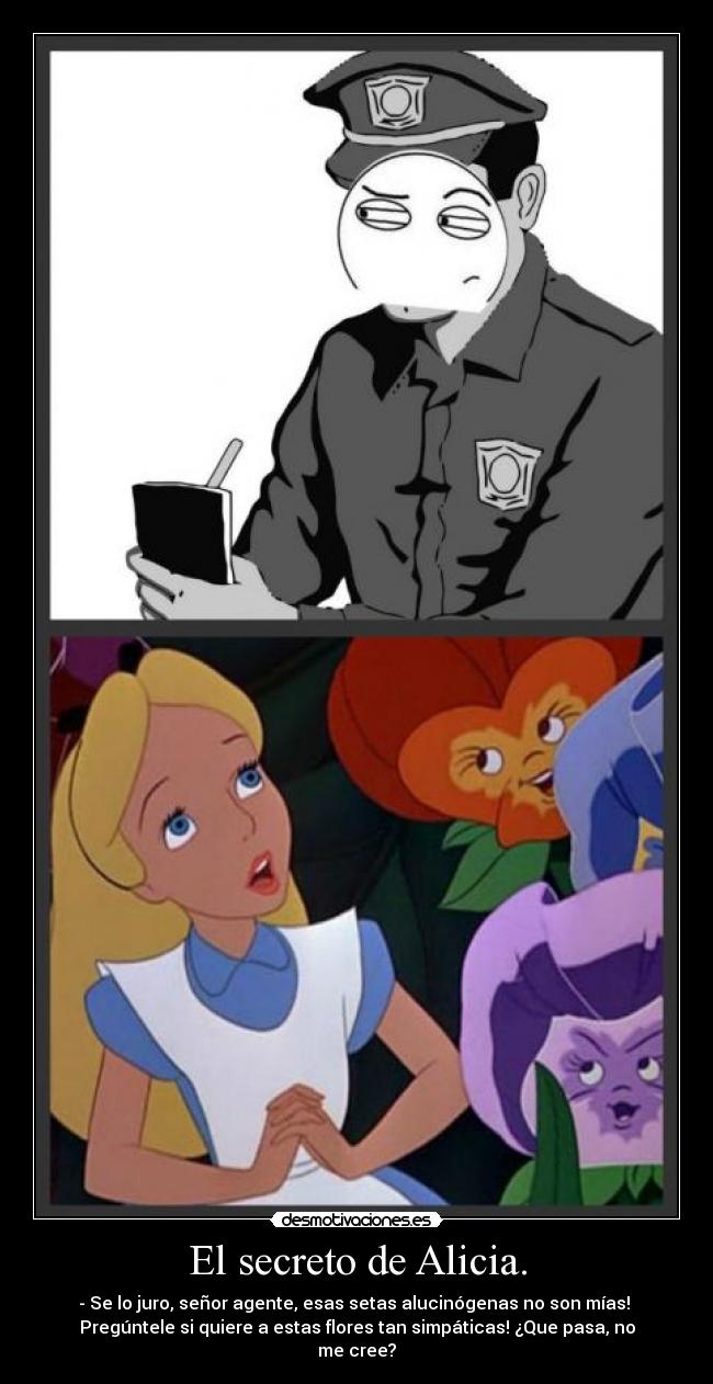El secreto de Alicia. -