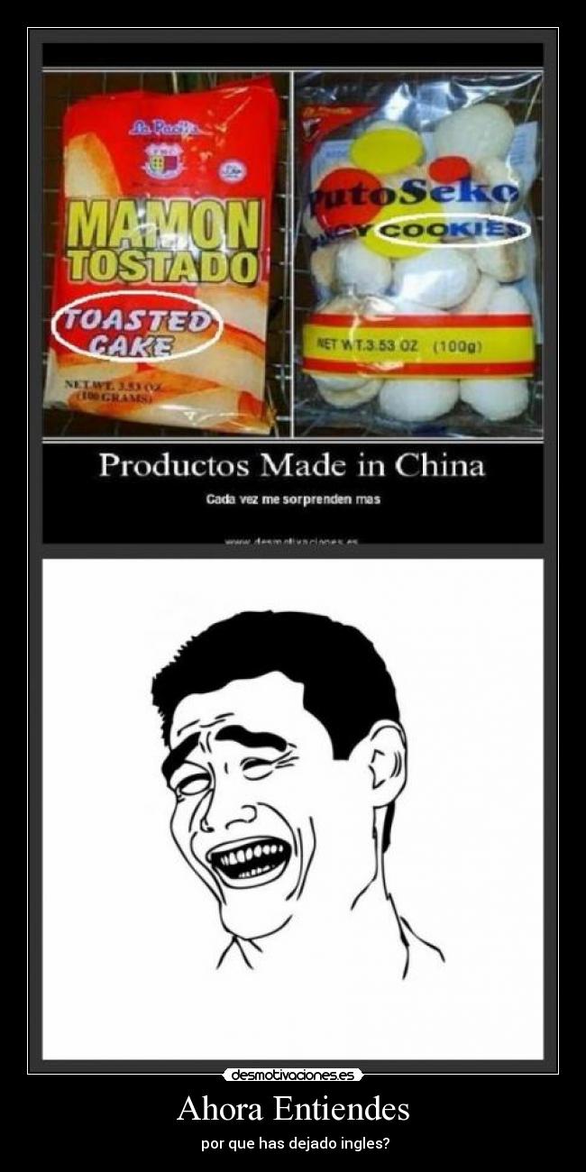 Ahora Entiendes -  por que has dejado ingles?