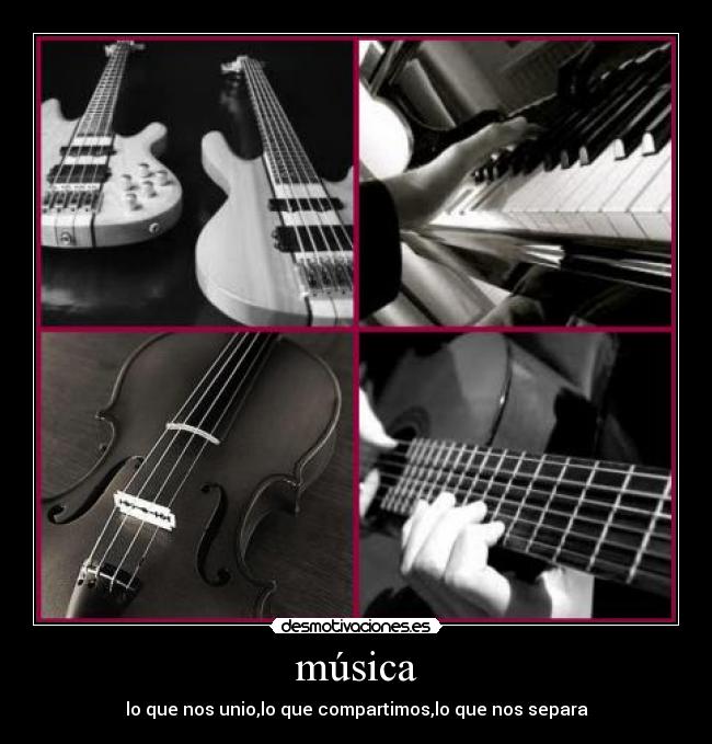 carteles musica musica desmotivaciones