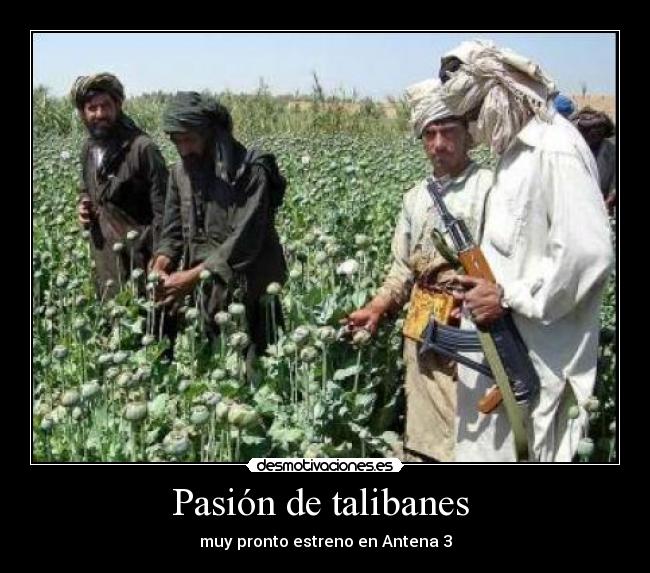 Pasión de talibanes -